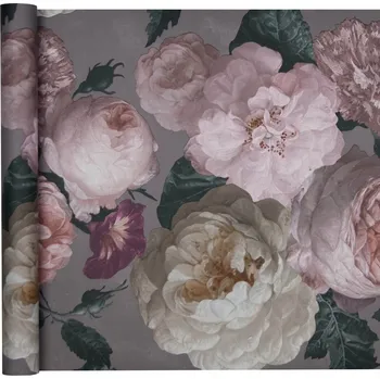 Tapeta Dekorativní tapeta KVĚTY RŮŽE PIVOŇKY JAKO 3D OBRAZ