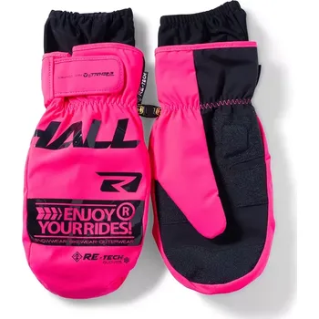 Rukavice Rehall Drew-R unisex lyžařské rukavice, Neon Pink S