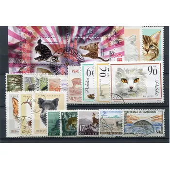 Poštovní známka TGW.cz Sestava známek - FAUNA - 25 ks