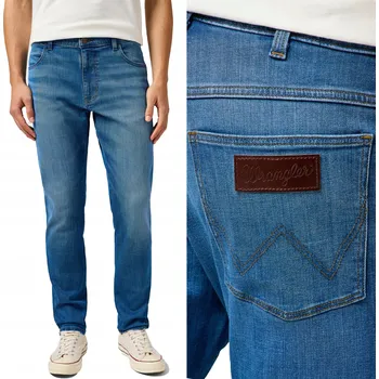 Pánské džíny Wrangler RIVER W34 L32 Pánské džíny rovného střihu