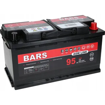 Autobaterie Akumulátor Bars AGM LINE 12V 95Ah 850A L5 P+ Start-Stop
