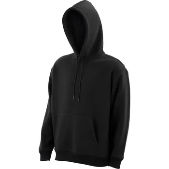 Pánská mikina Vevor Pánská fleecová mikina s kapucí velikost s černá velká kapsa