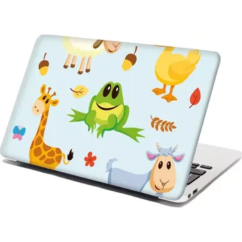 samolepka Sablio Samolepka na notebook Zvířátka 3 - 29x20 cm