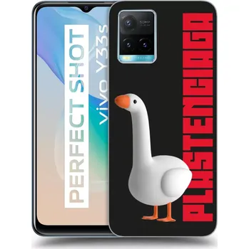 Pouzdro na mobilní telefon Picasee silikonový černý obal pro Vivo Y33s - Kiky Ricky