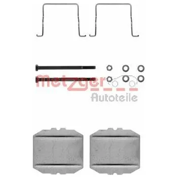 Přislušenství brzdového systému Sada příslušenství, obložení kotoučové brzdy METZGER 109-1053