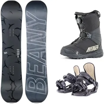 Snowboard Beany Dust juniorský snowboard + Beany Junior vázání + Beany Avenger BS boty 155 cm + S - EU 36-38 + DÁREK + Doprava ZDARMA