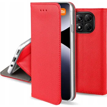 Pouzdro na mobilní telefon Flipové pouzdro Hero Case pro Xiaomi Redmi Note 14 Pro červené