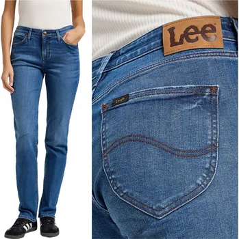 Dámské džíny Lee MARION STRAIGHT Hyper Mid dámské rovné džíny W31 L33