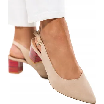 Dámské lodičky Casu dámské lodičky na blokovém podpatku, velikost 38