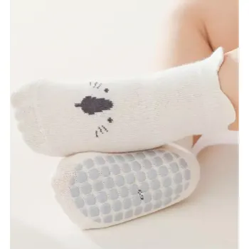 Pánské ponožky Protiskluzové ponožky - BÉŽOVÉ - (12-36m) M (Značka: NEMO BABY)