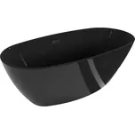 Mexen Eris volně stojící vana 170 x 80 cm, černá, přepad černý - 53441708070-70 201144916