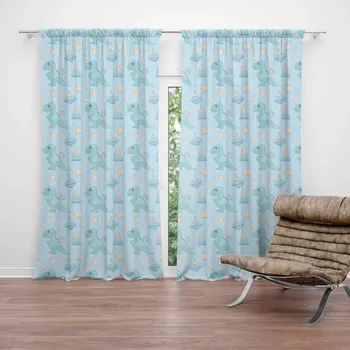 Závěs Sablio Závěs Natahovací dinosaurus: 2ks 140x250cm