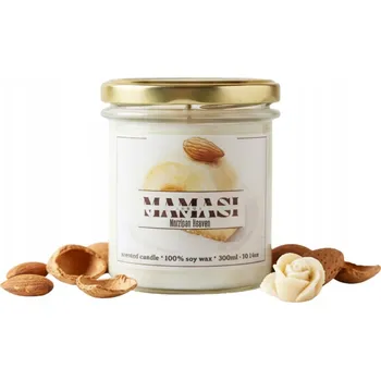 Svíčka Sójová vonná svíčka MARZIPAN HEAVEN MamasiCandle 1 ks