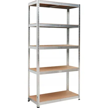 Dílenský regál Kovový skladový regál Gockowiak 3 x 3 x 3 cm, nosnost 3 kg na polici