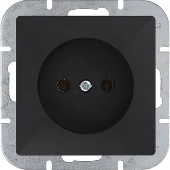 Elektrická zásuvka Elektrická Zásuvka Abex černá