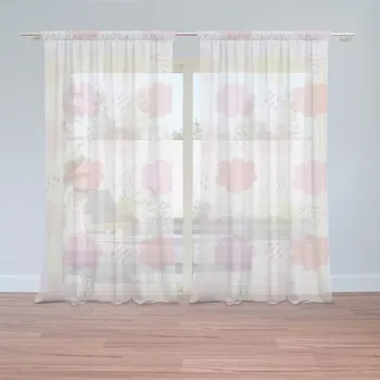 Záclona Sablio Záclony Barevné obláčky: 2ks 150x250cm