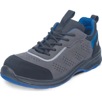Pracovní obuv COMO MF ESD S1PS SR polobotka - šedá/modrá - 48