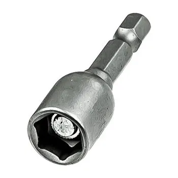 Gola hlavice Adaptér 1/4" 6 hran magnetický 8 mm, EGA