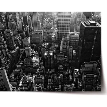 Plakát Sablio Plakát Mrakodrapy 3 - 120x80 cm