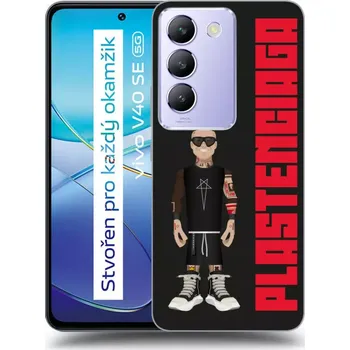 Pouzdro na mobilní telefon Picasee silikonový černý obal pro Vivo V40 SE 5G - Tomáš Rajchl