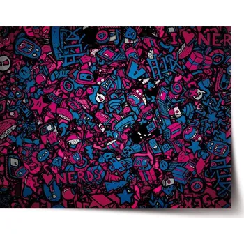 Plakát Sablio Plakát Kreslené obrázky - 60x40 cm