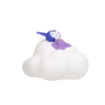 Lampička Dotyková lampa Kuromi – obláček