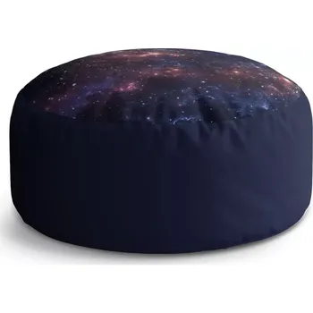 Taburet Sablio Taburet Circle Noční obloha: 38x48 cm