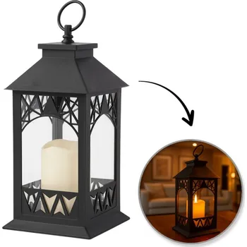 Lucerna Flamenco Mystique Dekorativní LED lucerna s imitací svíčky 14 x 30 cm - LAMP56WZ2