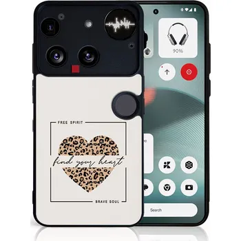 Pouzdro na tablet VSECHNONAMOBIL 128377 MY ART Ochranný kryt pro Nothing Phone (3) WILD HEART (241)