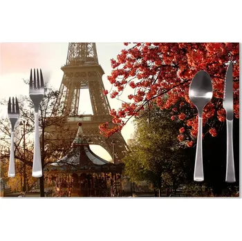 prostírání Sablio Prostírání Eiffelova věž a červený strom: 40x30cm