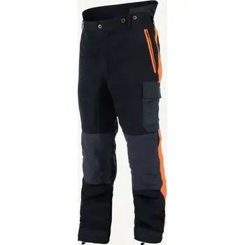 montérky Protipořezové kalhoty do pasu Profesional Scilar černá (PRP-022184) (Odlehčený model kalhot Scilar+ do pasu, který zaručuje plnění zvýšených požadavků a nároků na současné ochranné oděvy určené pro práci s ruční řetězovou pilou.)