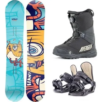 Snowboarding Beany MAD CHICK dětský snowboard + Beany Junior vázání + Beany Avenger BS boty 110 cm + S - EU 36-38 + DÁREK + Doprava ZDARMA