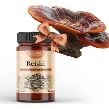 Přírodní produkt Vifungi Reishi Pro+ 40% Polysacharidů 90 cps