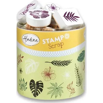 Dětské razítko Razítka Stampo Scrap - tropické listy