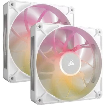 PC ventilátor Corsair iCUE LINK RX140 RGB Max 2ks bílá/ 140 mm (CO-9051040-WW)
