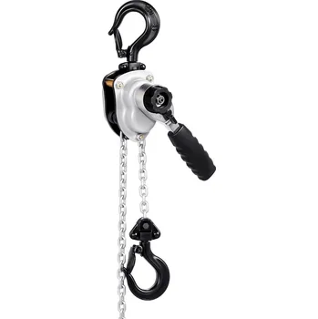 řetězový zvedák Vevor Ruční páčkový řetězový kladkostroj 1/4t 250kg 3m g80, 360° otočné háky