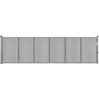 Garážová vrata Vevor Rolovací bezpečnostní vrata 870 mm × 2800 mm, síťová, pro schody