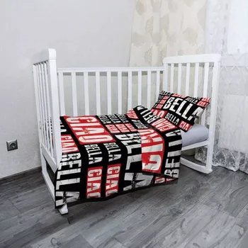 Povlečení Sablio Mikroplyšové dětské povlečení do postýlky La Casa de Papel Professor or Bella Ciao motiv 2 - 100x135 / 40x60