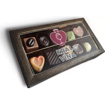 Bonboniéra Sablio Pralinky Král vína - 10 ks pralinek