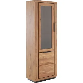 Knihovna Vitrína II Helsinki, dub, 72 x 200 cm