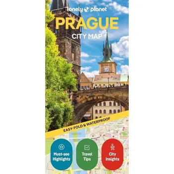 Lonely Planet Prague City Map