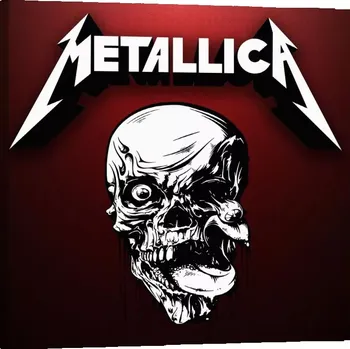 Obraz Sablio Obraz METALLICA Death metal - 50x50 cm