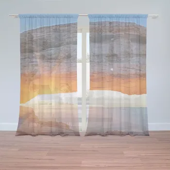 Záclona Sablio Záclony Příroda 2: 2ks 150x250cm