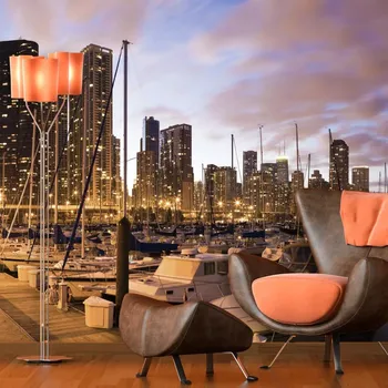 Tapeta Sablio Tapeta Městský přístav - 125x75 cm