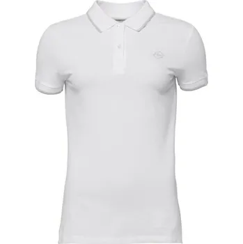 Dámské tričko Dámské tričko s límečkem Lotto CLASSICA POLO SHIRT XL Bílá, Šedá, Stříbrná
