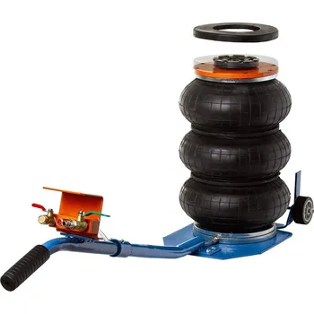 zvedák CATA Pojízdný pneumatický měchový zvedák 3,5t balonový, 140-400mm, dlouhá rukojeť