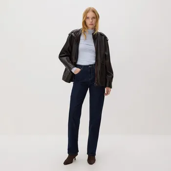 Reserved - Džíny straight leg - ocelově modrá - 750FZ-95J - 750FZ-95J-34