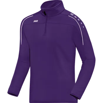 Pánská mikina JAKO Classico Zip Top fialová UK XXL