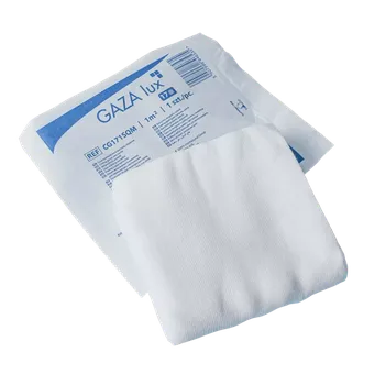 Kompresní gáza - 17 vláken / cm2, 1 ks