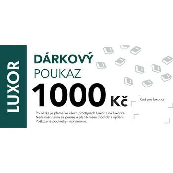 Tělový krém Elektronický dárkový poukaz 1000 Kč